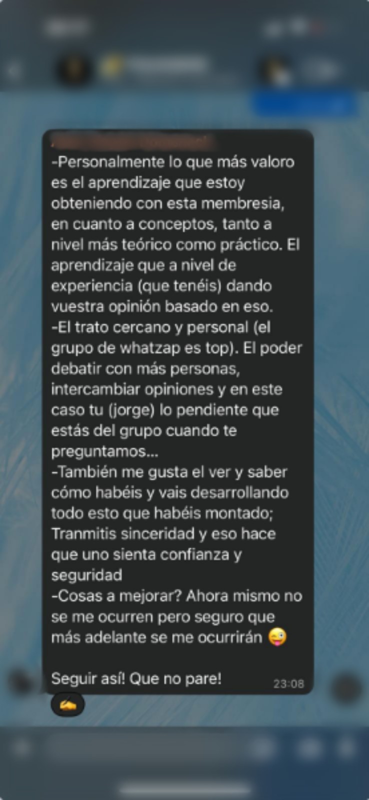 Opinión de coach